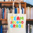 Team Second Grade Shirt 2nd Grade Back To School Graduation Canvas Tote Bag