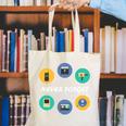 Throwback Thursday Never Forget Nostalgia 80's Retro Premium Tri-Blend T-Shirt Canvas Tote Bag