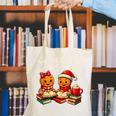 ’Tis The Season To Be Reading Book Lover Canvas Tote Bag