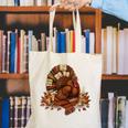 Turkey Reading Books Fall Season Thanksgiving Teacher Book Canvas Tote Bag Turkey Reading Books Fall Season Thanksgiving Teacher Book Canvas Tote Bag