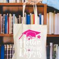 Two Degrees Hotter Graduation 2025 Diploma College Masters Canvas Tote Bag