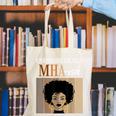 Unapologetically MHA-Ish Student Graduation Afro Canvas Tote Bag