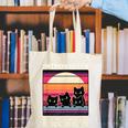 Unique Art For Introverted Cat Fans -Adults Cat Humorous Introvert Small Canvas Tote Bag
