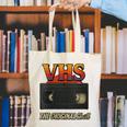 VHS Tape Nostalgia Old School Technology Humor Canvas Tote Bag VHS Tape Nostalgia Old School Technology Humor Canvas Tote Bag