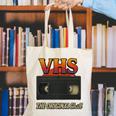 VHS Tape Nostalgia Old School Technology Humor Premium Canvas Tote Bag