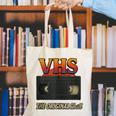 VHS Tape Nostalgia Old School Technology Humor Canvas Tote Bag VHS Tape Nostalgia Old School Technology Humor Canvas Tote Bag