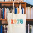 Vintage Class Of 1975 Reunion 50th Graduation Classmate Cool Canvas Tote Bag