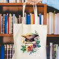 Vintage Hat High School College Graduate Graduation Canvas Tote Bag