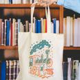 Vintage Locomotive Nostalgia Railroad Stars Canvas Tote Bag