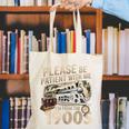 Vintage Please Be Patient With Me I'm From The 1900s Train Canvas Tote Bag