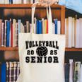 Volleyball Senior Night Volleyball Senior 2025 Graduation 28 Canvas Tote Bag