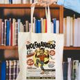 Werewolf Wolfmanator Nostalgia Vintage Halloween Canvas Tote Bag Werewolf Wolfmanator Nostalgia Vintage Halloween Canvas Tote Bag