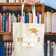 My Wife Phinished PhD Graduation Family Matching Canvas Tote Bag