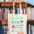 I Will Read Books On A Boat Kids Reading Read Books Canvas Tote Bag