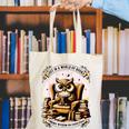 Wise Owl Reading Books Canvas Tote Bag