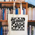 Women Senior Mom Class Of 2026 Retro Graduation Senior Mama Canvas Tote Bag