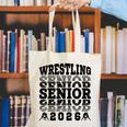 Wrestling Senior 2026 Graduation Canvas Tote Bag