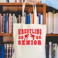 Wrestling Senior Night Wrestling Senior 2025 Graduation 7 Canvas Tote Bag