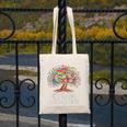100th Day Of School Books Tree Reading Canvas Tote Bag