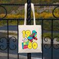 1980 Retro Raised In The 80s Old School Nostalgia Vibes Canvas Tote Bag