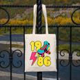 1986 Retro Raised In The 80s Old School Nostalgia Vibes Canvas Tote Bag