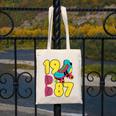 1987 Retro Raised In The 80s Old School Nostalgia Vibes Canvas Tote Bag