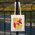 1987 Retro Roller Skate Vintage 80s Nostalgia Collector Canvas Tote Bag