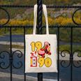 1990 Retro Raised On 90s Music Old School Nostalgia Punk Canvas Tote Bag 1990 Retro Raised On 90s Music Old School Nostalgia Punk Canvas Tote Bag