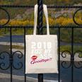 2018 Kiss My Class Goodbye Graduation Canvas Tote Bag