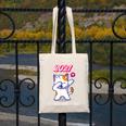 2021 Kindergarden Graduation Celebration Dapping Cat For Men Women Kids Canvas Tote Bag