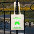 5th Grade Level Unlocked Back To School Gamer Graduation Canvas Tote Bag