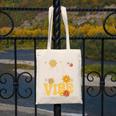 60's Vibe Vintage Nostalgia Mixtape Era 1960s Party Groovy Canvas Tote Bag