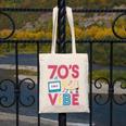 70s Retro Style Roller Skate Cassette Music Nostalgia Canvas Tote Bag 70s Retro Style Roller Skate Cassette Music Nostalgia Canvas Tote Bag