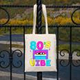 80's Vibe Retro Style Cassette Tape Nostalgia 1980s Party Canvas Tote Bag