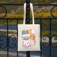 90's Nineties Nostalgia Costume Party Back To The 90s Canvas Tote Bag