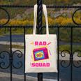 90s Rad Squad Retro Television 90s Aesthetic Nostalgia Canvas Tote Bag