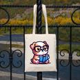 Adorable Book Lover Bulldog With Reading Glasses Cute Raglan Baseball Tee Canvas Tote Bag Adorable Book Lover Bulldog With Reading Glasses Cute Raglan Baseball Tee Canvas Tote Bag