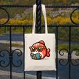 Adorable Book Lover Salmon With Reading Glasses Cute Canvas Tote Bag Adorable Book Lover Salmon With Reading Glasses Cute Canvas Tote Bag