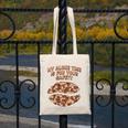 My Alone Time Is For Your Safety Coffee Lover Introvert Canvas Tote Bag
