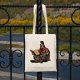 Attila The Hun Reading A Book Canvas Tote Bag