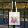 Axolotl Books Readsalotl Reading Bookworm Boys Girls Canvas Tote Bag