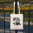 Barely Tolerable Shirt Floral Book Lover Quote Bookish Canvas Tote Bag