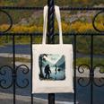 Bigfoot Sasquatch & Loch Ness Monster Introvert Bruh Canvas Tote Bag Bigfoot Sasquatch & Loch Ness Monster Introvert Bruh Canvas Tote Bag