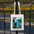 Bigfoot Sasquatch Loch Ness Monster Introvert Bruh Canvas Tote Bag