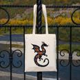 Book Lover Bookworm Reading Books Dragon Canvas Tote Bag