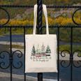 My Book Preference Has Me On The Naughty List Christmas Tree Canvas Tote Bag