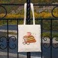 Book Reading Kafee Librarian Vele Books And Little Time Canvas Tote Bag
