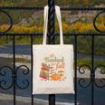 All Booked For Fall Books Coffee Fall Leaves Pumpkins Autumn Canvas Tote Bag