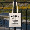 Books The Original Handheld Device Book Lover Canvas Tote Bag