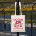 Books Are My Valentine Coquette Bow Book Flower Girl Women Canvas Tote Bag